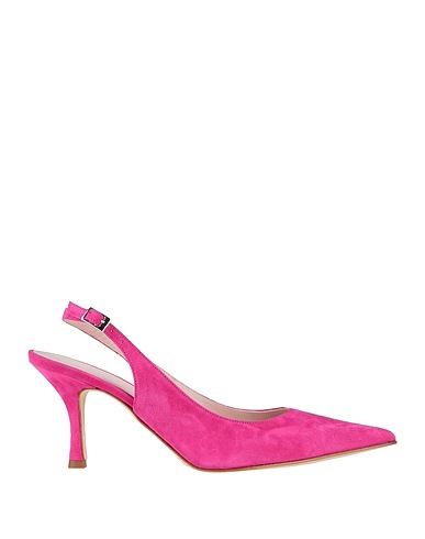 LUCA VALENTINI Court Fuchsia Leather