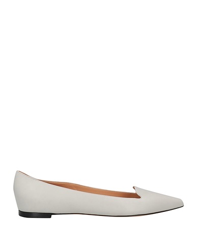 SERGIO ROSSI Loafers Light grey Leather