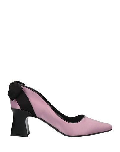 FABRIZIO VITI Pump Mauve Textile fibers