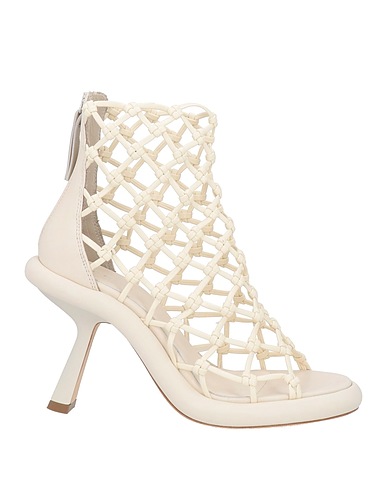 VIC MATIĒ Sandalen Off white Gewebefasern