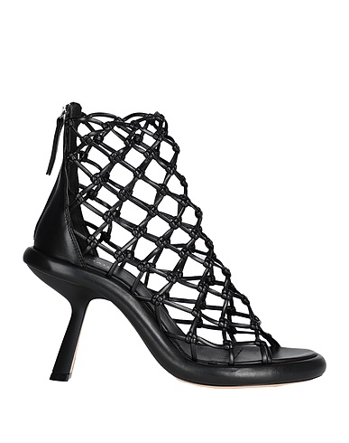 VIC MATIĒ Sandals Black Textile fibres