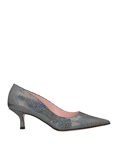 LUCA VALENTINI Pump Silver Leather
