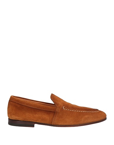 SANTONI Loafers GOODYEAR Light brown Leather