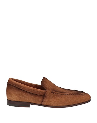 SANTONI Loafers GOODYEAR Brown Leather