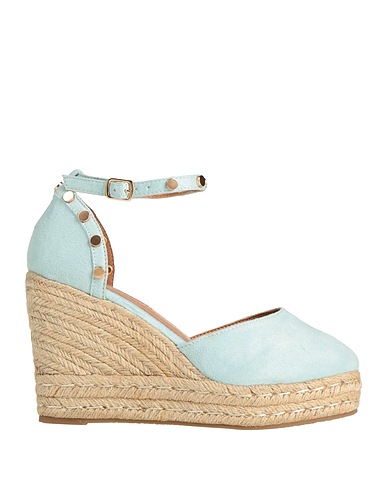 CAFèNOIR Espadrilles Sky blue Textile fibres