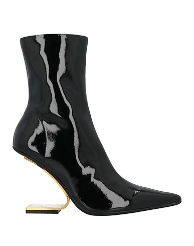 JEFFREY CAMPBELL Ankle boot Black Textile fibres