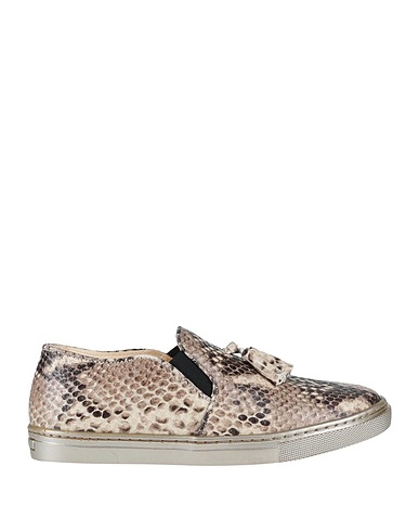BALMAIN Sneakers Beige Soft Leather