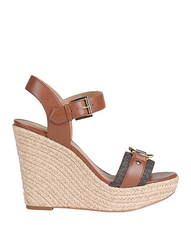 MICHAEL MICHAEL KORS Espadrilles Braun 100% Polyurethan