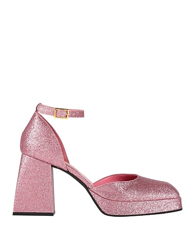 GIAMPAOLO VIOZZI Pump Pink Textile fibers