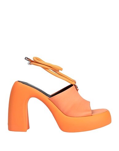 KARL LAGERFELD Sandalia ASTRAGON HI LONGLACE SLIDE
 Naranja Fibras textiles
