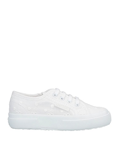 SUPERGA Canvas trainers  2750 KIDS SANGALLO            
 White Cotton