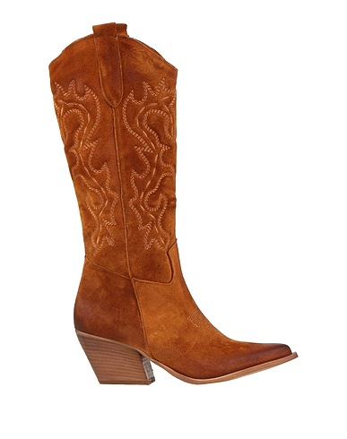DIVINE FOLLIE Boots Camel Leather