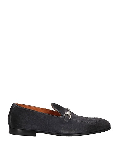 DOUCAL'S Loafers Charcoal Leather