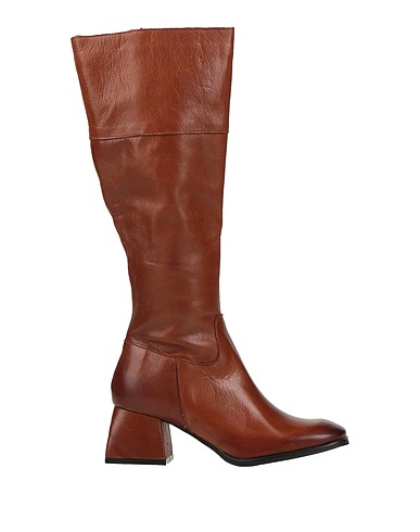 DIVINE FOLLIE Boots Tan Leather