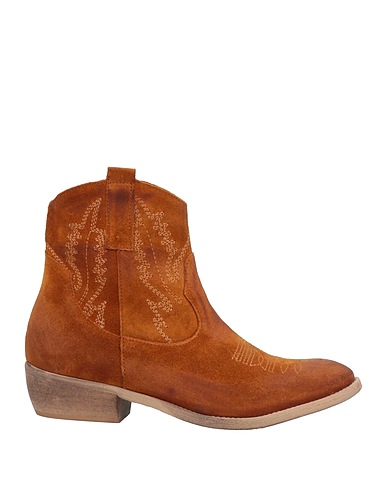DIVINE FOLLIE Ankle boot Camel Leather