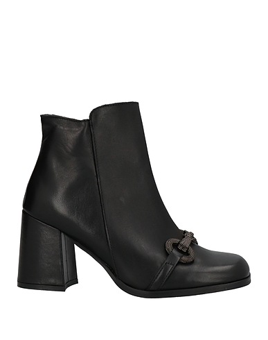 DIVINE FOLLIE Ankle boot Black Leather