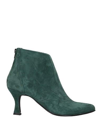 DIVINE FOLLIE Ankle boot Deep teal Goat skin