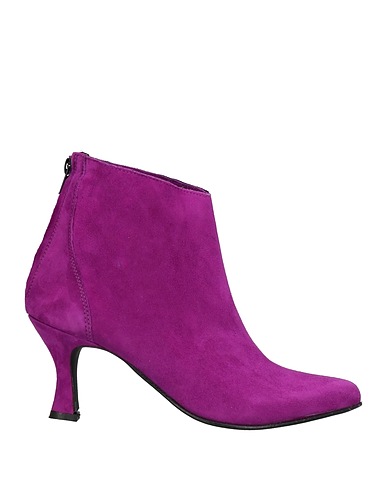 DIVINE FOLLIE Ankle boot Mauve Goat skin