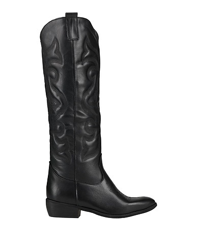 DIVINE FOLLIE Boots Black Leather