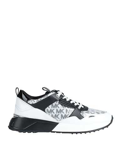 MICHAEL MICHAEL KORS Sneakers White 100% Bovine leather, Textile fibres