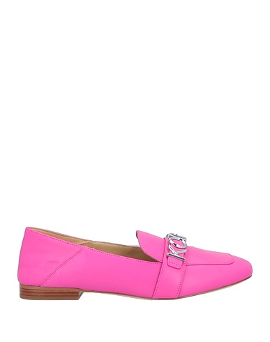 MICHAEL MICHAEL KORS Loafers Fuchsia 100% Sheepskin