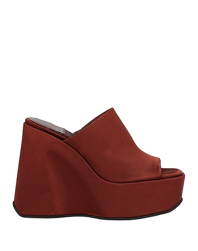 JEFFREY CAMPBELL Sandals Brown Textile fibres