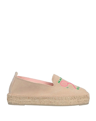 MANEBÍ Espadrilles Khaki Leder