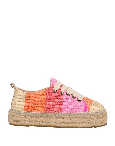 MANEBÍ Espadrilles Fuchsia Natural raffia