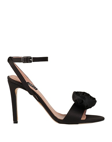 ISLO ISABELLA LORUSSO Sandals Black Textile fibres