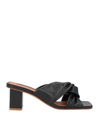 ROBERTO FESTA Sandals Black Leather