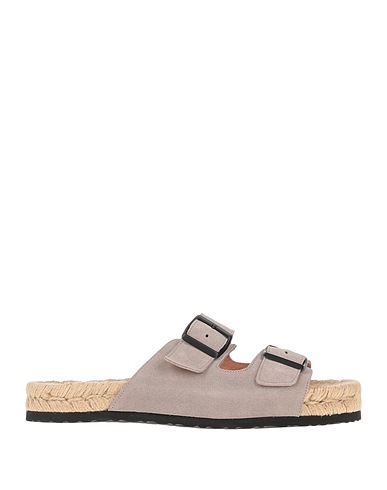 MANEBÍ Espadrilles Grey Leather