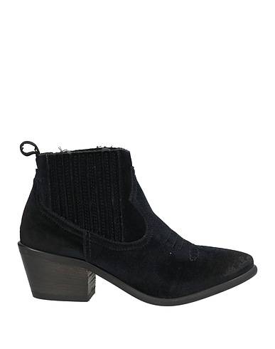 JE T'AIME Ankle boot Black Textile fibres