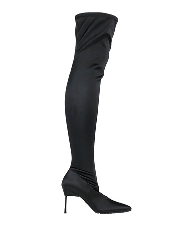 KURT GEIGER Stiefel Schwarz Gewebefasern
