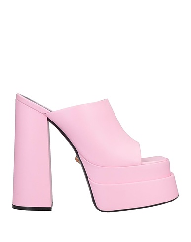 VERSACE Sandals Pink Calfskin