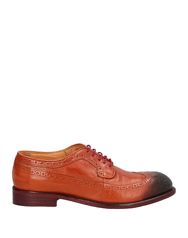JP/DAVID Laced shoes Tan Soft Leather
