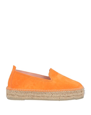 MANEBÍ Espadrillas Arancione Pelle