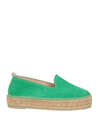 MANEBÍ Espadrilles Green Leather