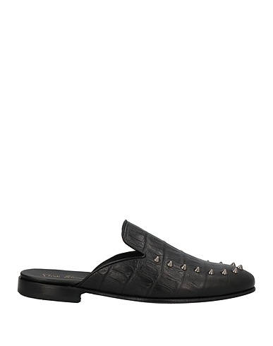 MICH SIMON Mules and clogs Black Soft Leather