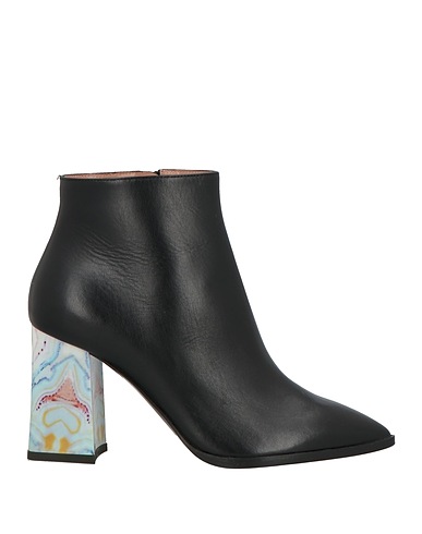POLLINI Stivaletti Nero Pelle di vitello
