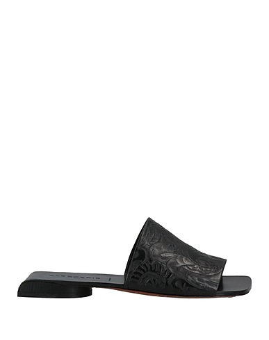 CLERGERIE Sandals Black Leather