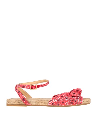 CHARLOTTE OLYMPIA Espadrilles Red Textile fibers