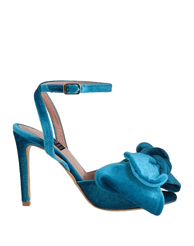 ISLO ISABELLA LORUSSO Sandals Azure Textile fibers