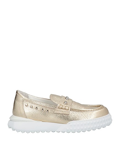 MICH SIMON Loafers Platinum Leather