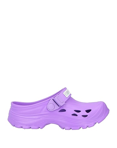 SUICOKE Mules and clogs Purple Natural rubber