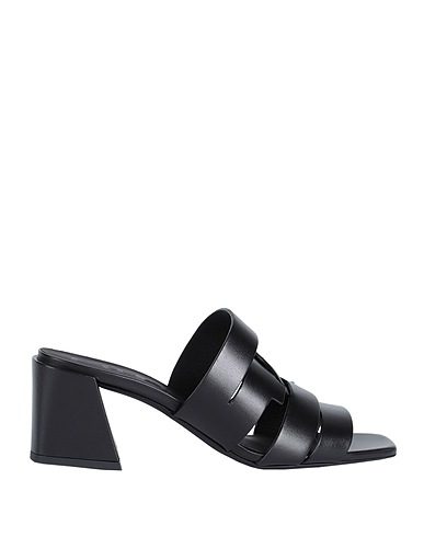FURLA Sandali Nero 100% Pelle