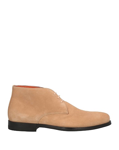 SANTONI Ankle boot Sand Leather