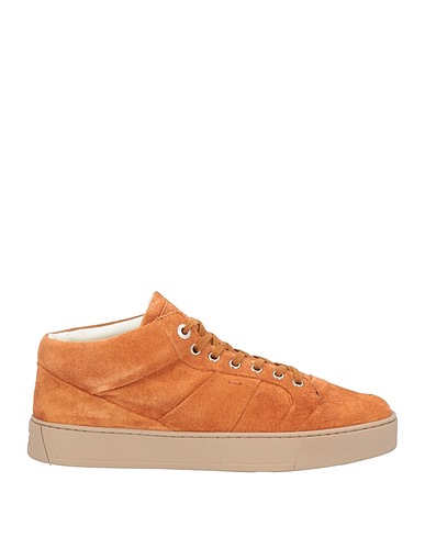 SANTONI Sneakers Tan Leather