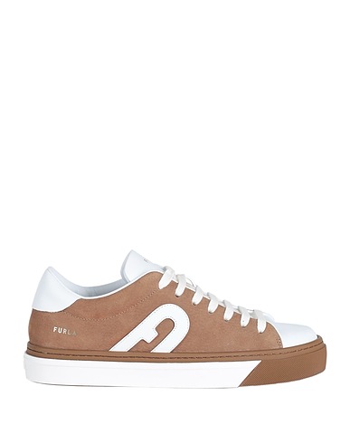 FURLA Sneakers Brown 100% Soft Leather