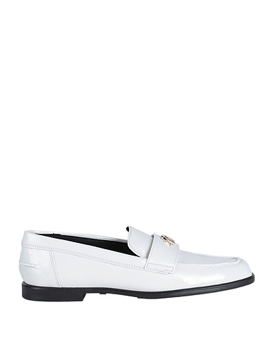 FURLA Loafers White 100% Soft Leather