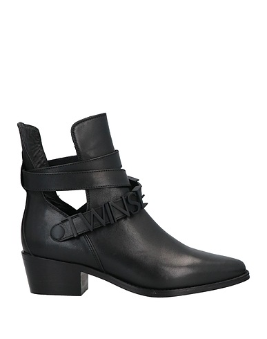 TWINSET Ankle boot Black Leather
